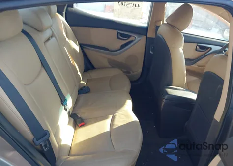 2011 Hyundai Elantra Limited from USA, damaged, VIN 5NPDH4AE5BH045257